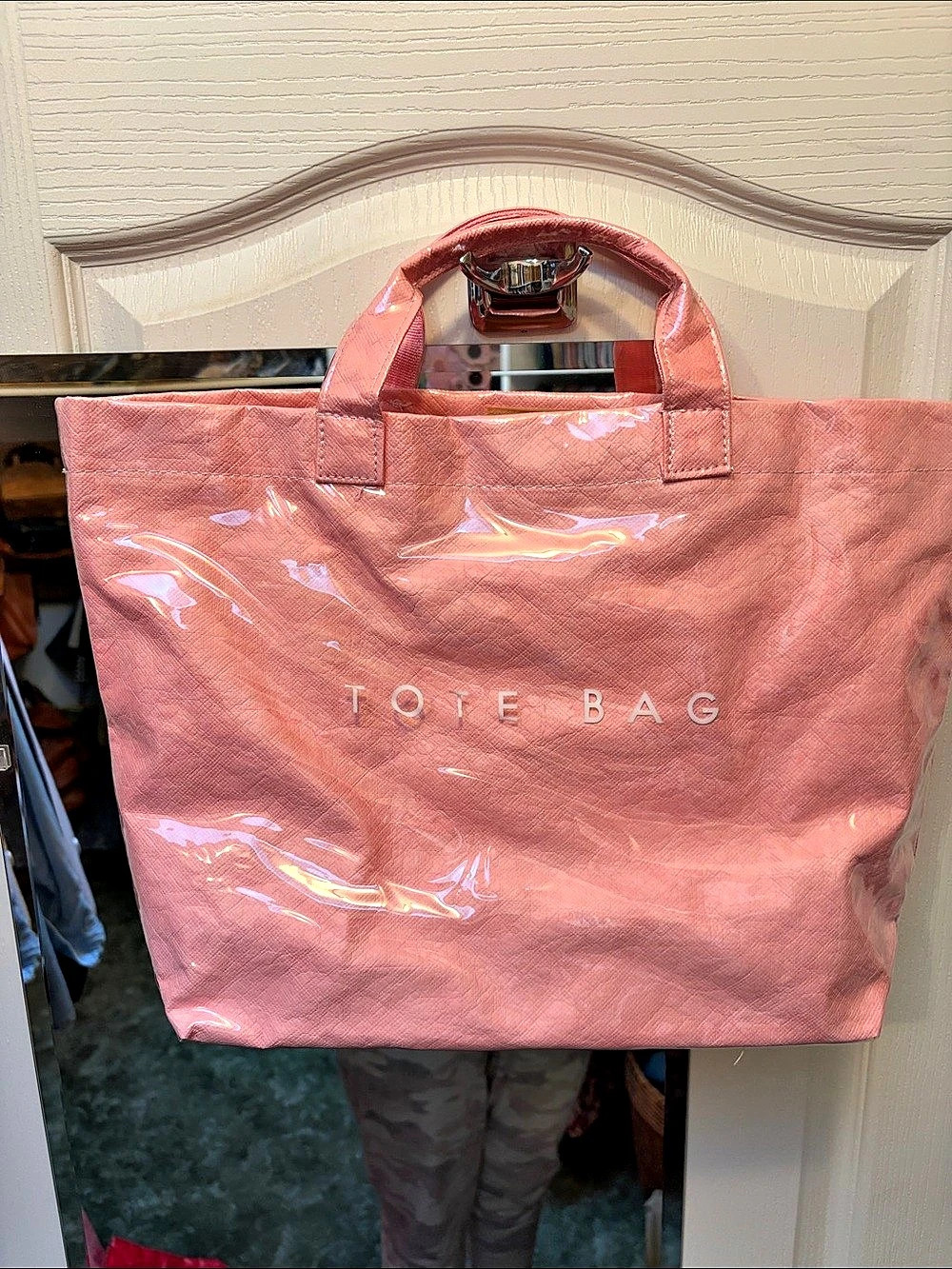 Pink Tote Bag